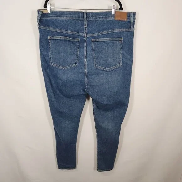 Madewell 10" High-Rise Skinny Jeans‎ Size 36 - Picture 5 of 9